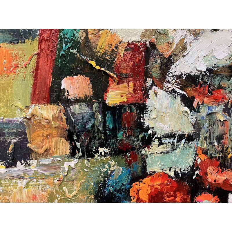 Oil Painting Manufacturer - Custom Hand-Painted Landscape Framed for Office Lobby Coastal House Gift Idea