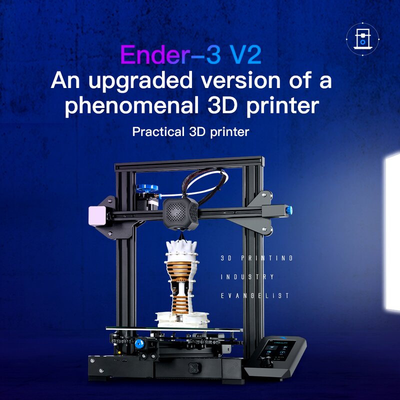 3D Printer Manufacturer - 2020 New Modular Ender-3 V2 Fast Printing PLA TPU Machine 1-Year Warranty