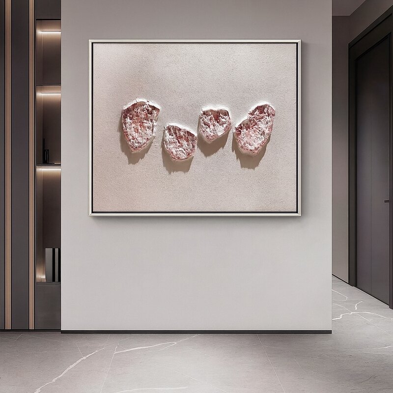 Acrylic Painting Manufacturer - Modern 3D Abstract Still Life Canvas Hand Painted Home Decor