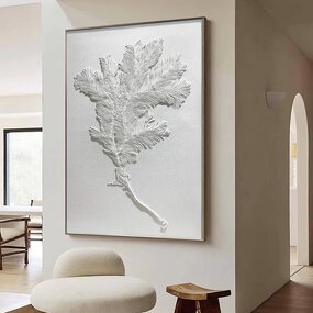 Wall Art Manufacturer - Custom Wholesale Wabi-Sabi Minimalist 3D Texture Acrylic Oil for Living Room