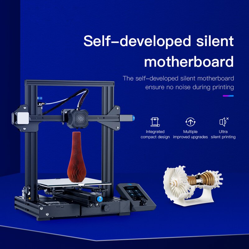 3D Printer Manufacturer - 2020 New Modular Ender-3 V2 Fast Printing PLA TPU Machine 1-Year Warranty