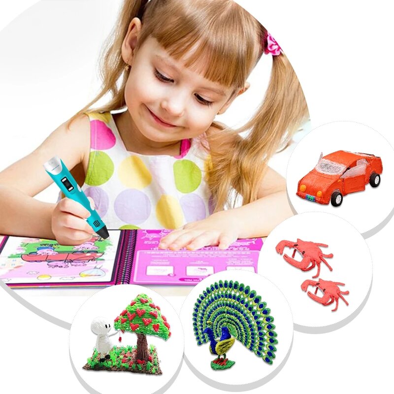 PLA Filament Manufacturer - Scribbler 3D Pen Refills Premium Quality Durable Material for 3D Drawing Pen