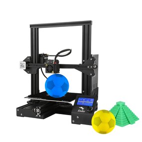 3D Printer Manufacturer - Ender-3 DIY Kit Large Size Mini with Resume Power Failure Feature 1-Year Warranty