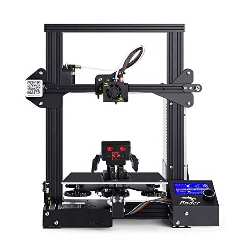 3D Printer Manufacturer - Ender-3 DIY Kit Large Size Mini with Resume Power Failure Feature 1-Year Warranty