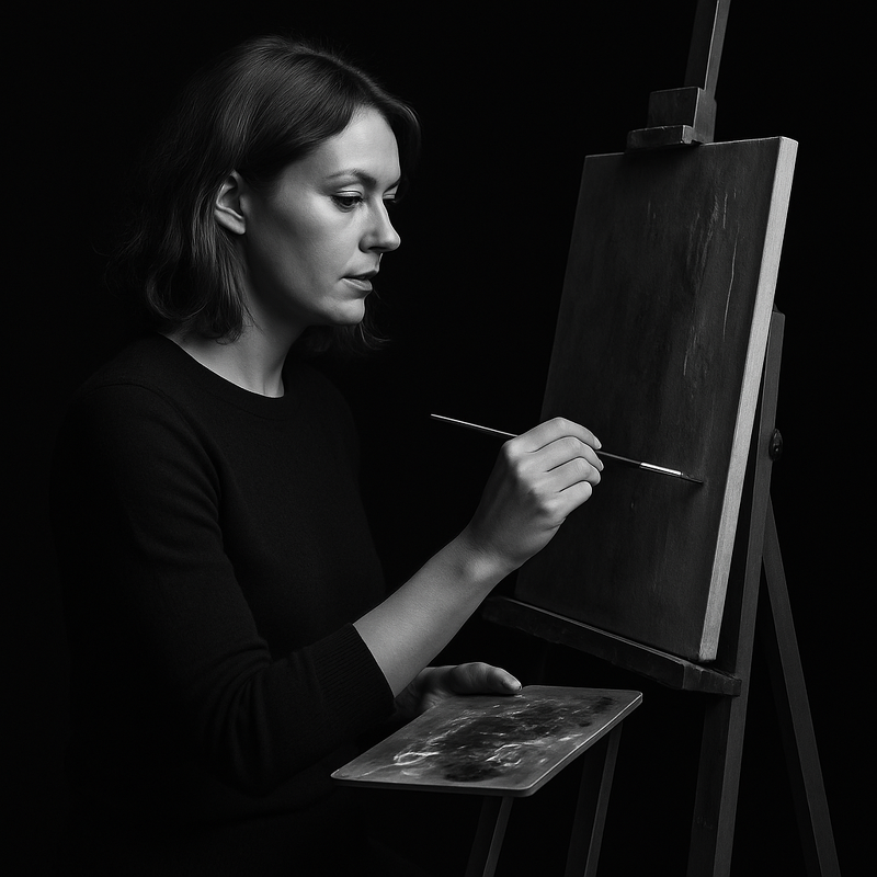 Canvas Wall Art Manufacturer - Custom Abstract Wabi Sabi Handmade 3D Texture Blue Watercolor