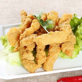 Chicken Breast Strips Manufacturer - Verified Supplier IQF Fully Cooked Breaded 10-20g for Wraps Salads