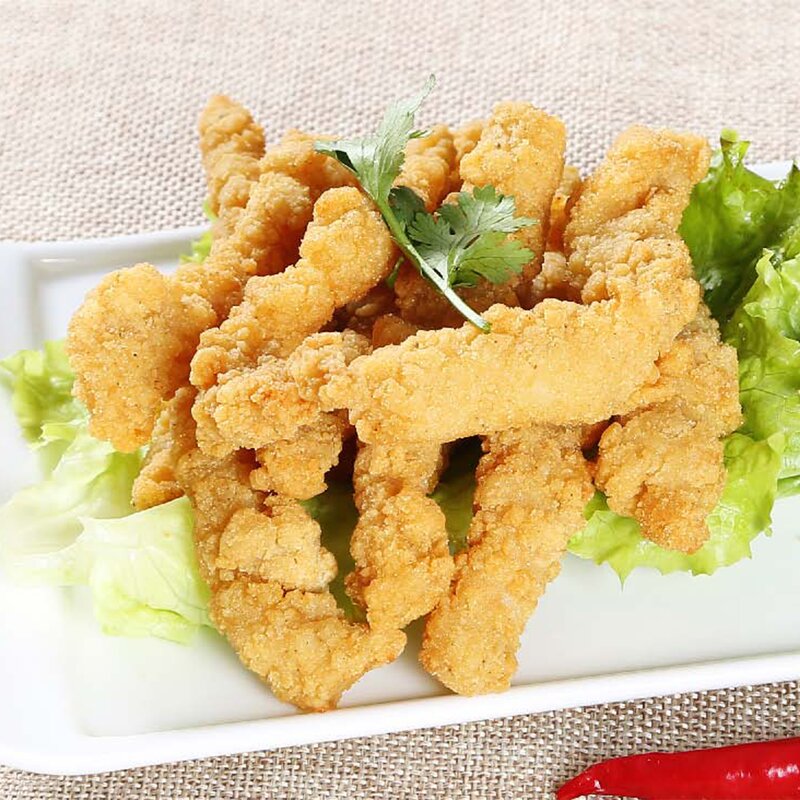 Chicken Breast Strips Manufacturer - Verified Supplier IQF Fully Cooked Breaded 10-20g for Wraps Salads