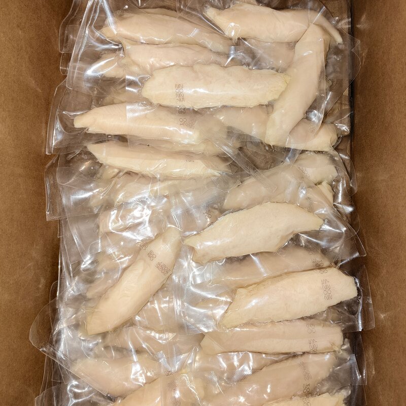 Chicken Treat Cat Snack Manufacturer - Low Fat Steamed Natural Meat Pet Treat Slices