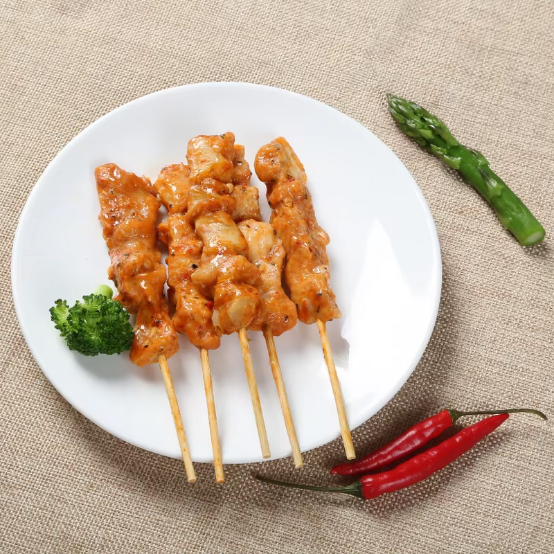 Chicken Meat Skewers Manufacturer - Frozen Japanese Cooked Charcoal Grilled Yakitori