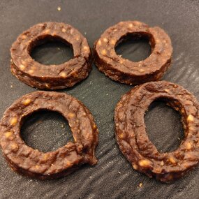 Beef Donuts Dog Snack Manufacturer - Wholesale Glutinous Rice with Beef for Chewy Protein Snack