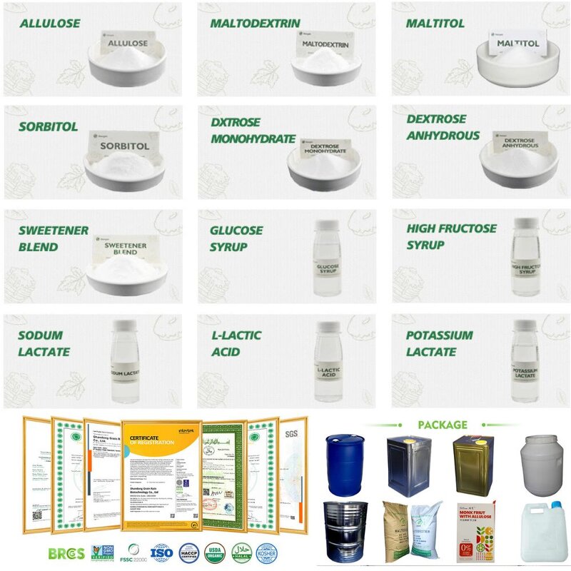 Granular Allulose Manufacturer - Wholesale Non-GMO Project Verified Gluten-Free Certified