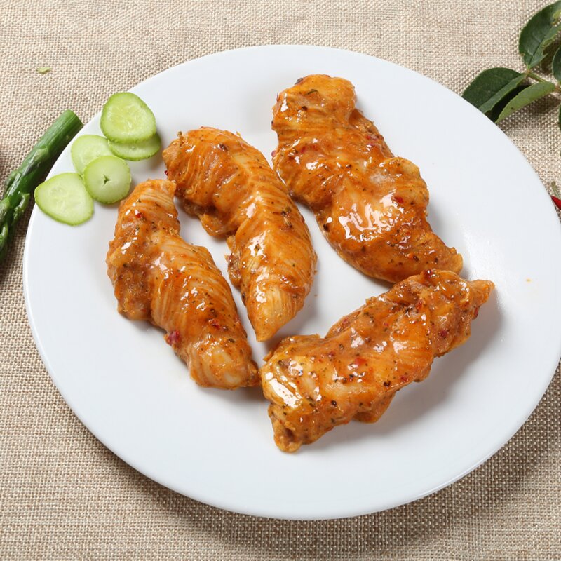 Chicken Mini Fillets Manufacturer - Good Price Halal Marinated Peri Peri 40-50g for Themed Restaurants