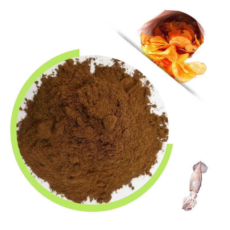 Squid Flavor Powder - Factory Wholesale Dried Squid Protein Seasoning Agent