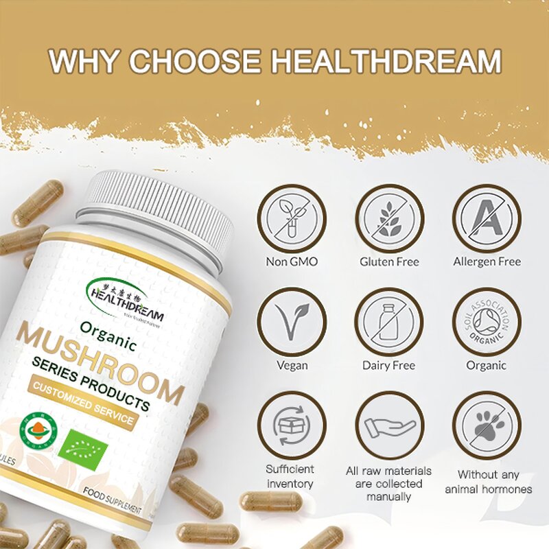 Coriolus Versicolor Extract - 30% Polysaccharides Organic Turkey Tail Powder