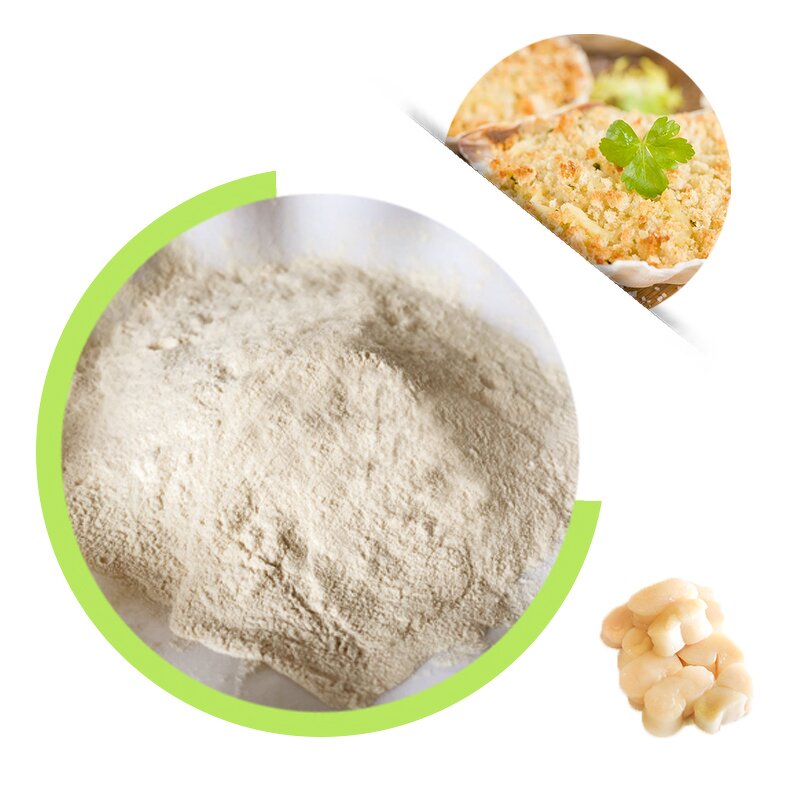Scallop Meat Powder - Chinese Supplier Granulated Sugar Starch Flavoring
