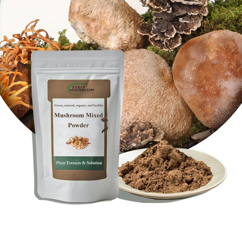 Mushroom Extract Blend - OEM Organic 12 in 1 Mixed Powder Supplement