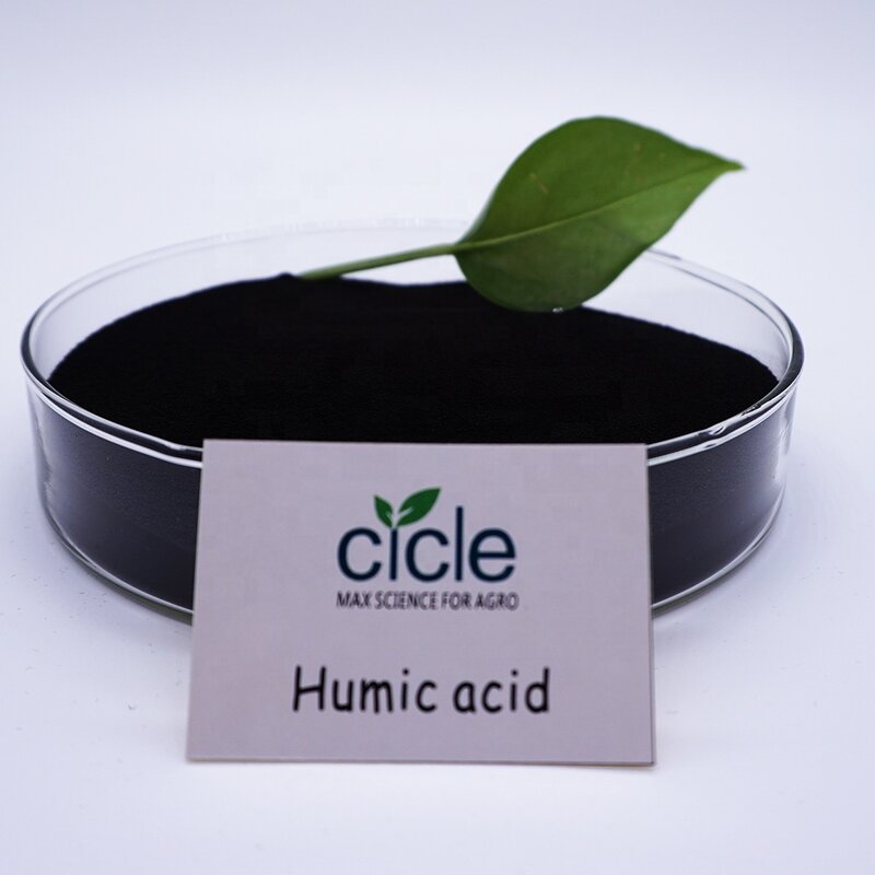 Humic Acid Powder - 45% 100% Water Soluble Potassium Humate Factory Price