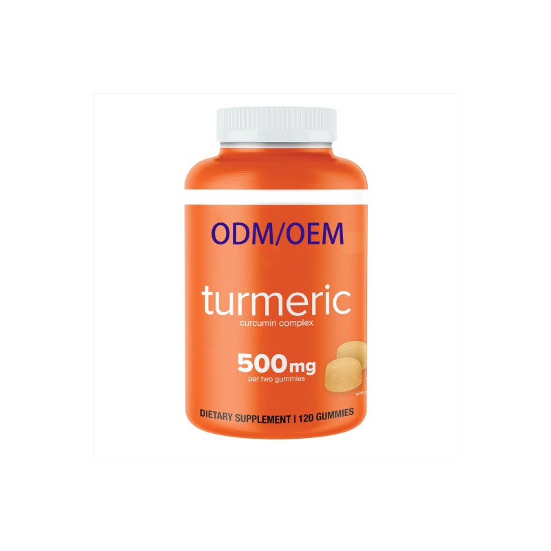 Turmeric Gummies Manufacturer - with 500mg Turmeric Curcumin Joint Support High Absorption Vegan