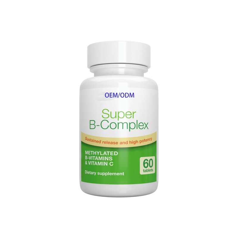 Vitamin B Complex Tablets Manufacturer - Wholesale Super B-Complex Methylated with D3 Energy