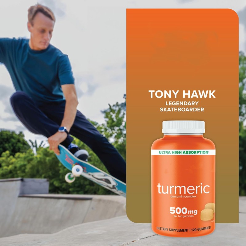 Turmeric Gummies Manufacturer - with 500mg Turmeric Curcumin Joint Support High Absorption Vegan