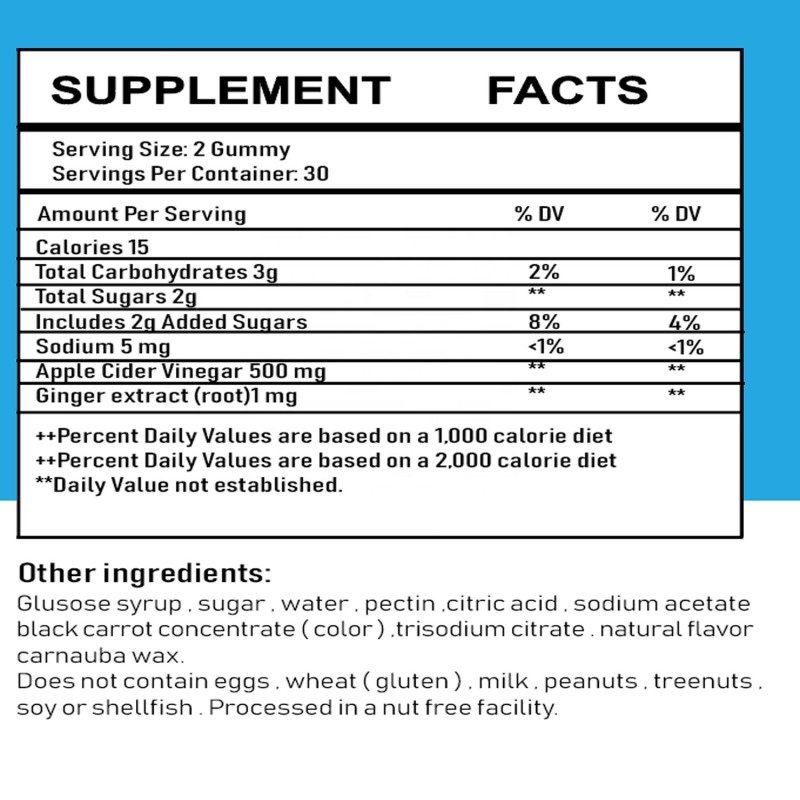 Kids Zinc Gummies Factory - 15 mg Natural Flavor ACV for Skin and Immune Support Vitamin