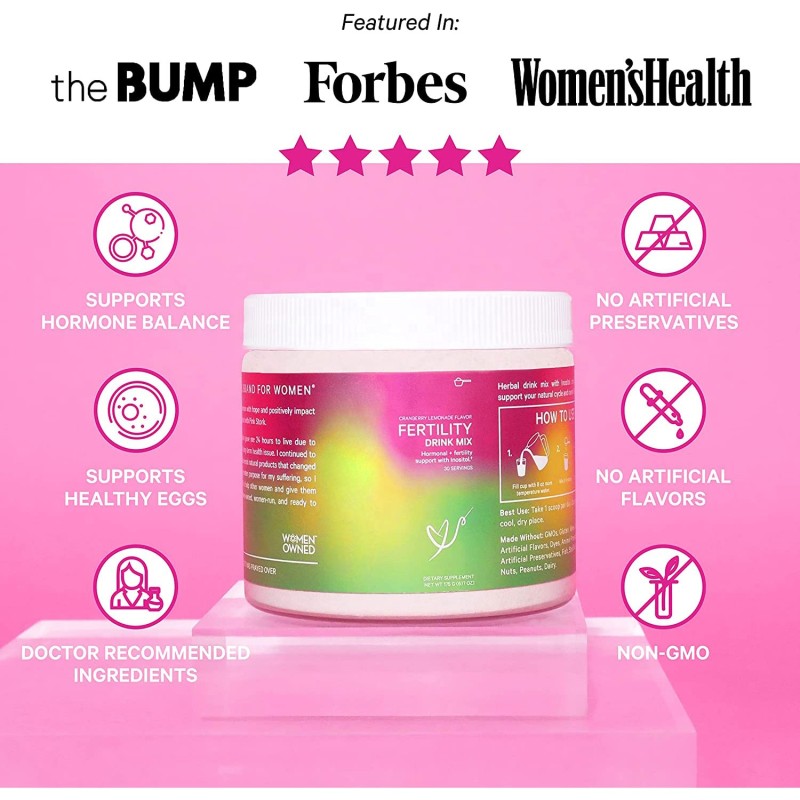 Fertility Drink Mix Factory - Supplements for Women Hormone Balance Prenatal Vitamin Inositol