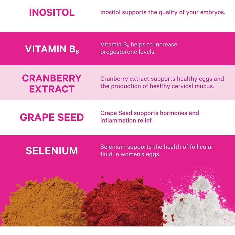 Fertility Drink Mix Factory - Supplements for Women Hormone Balance Prenatal Vitamin Inositol