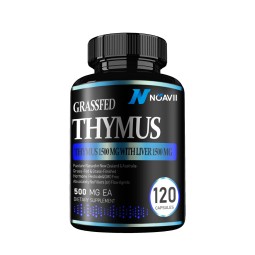 Thymus Extract Capsules Factory - Private Label Support Grass Fed Immune Histamine Health
