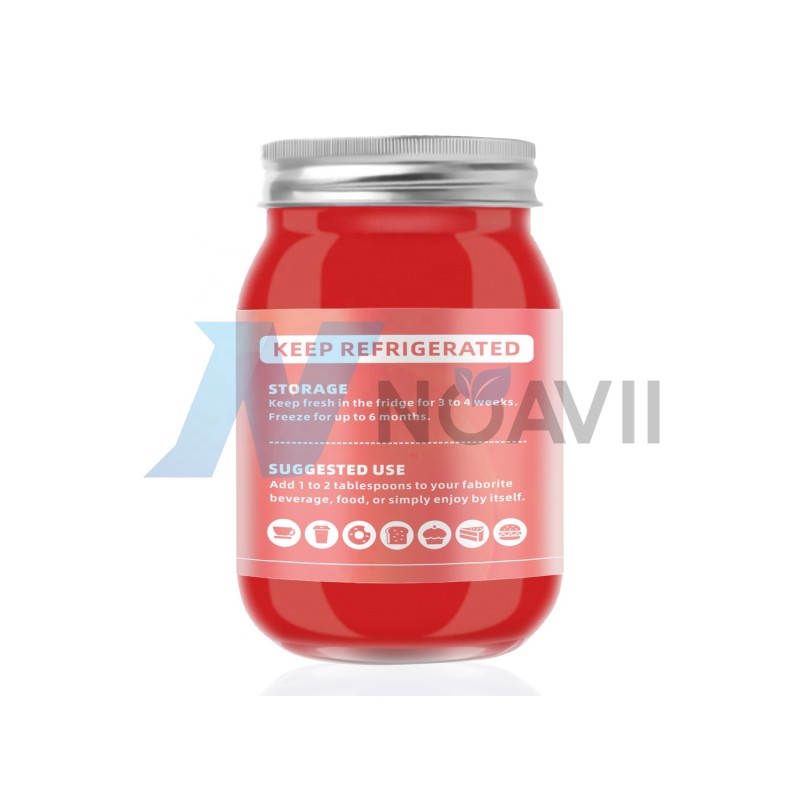 Sea Moss Gel Manufacturer - Organic Strawberry Flavor Natural with 92 Minerals Vitamins Immune
