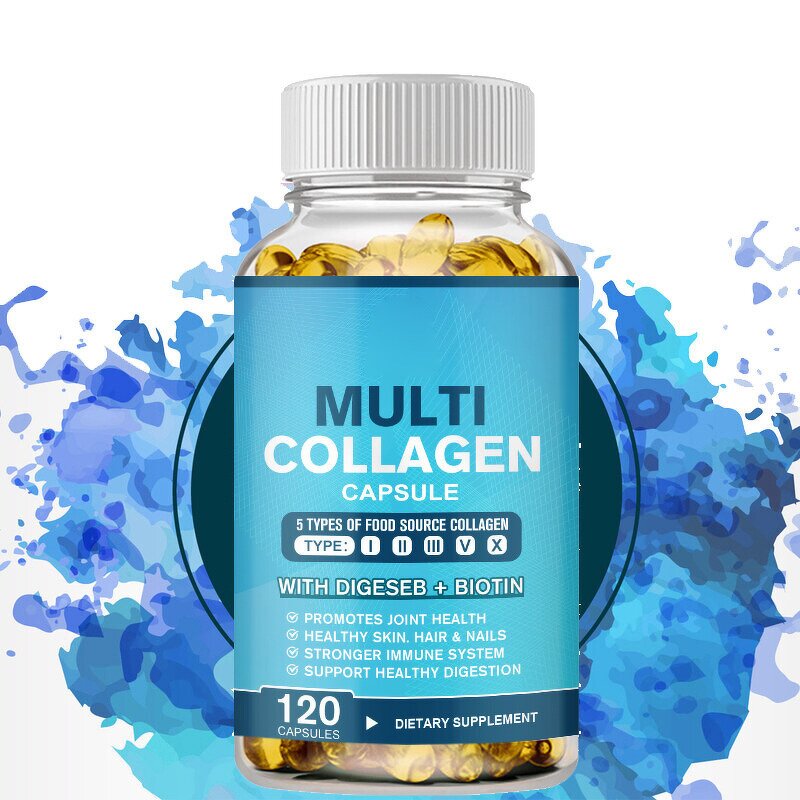 Multi-Collagen Softgels - OEM ODM Women's Beauty Supplement Hot Sales Skin Care