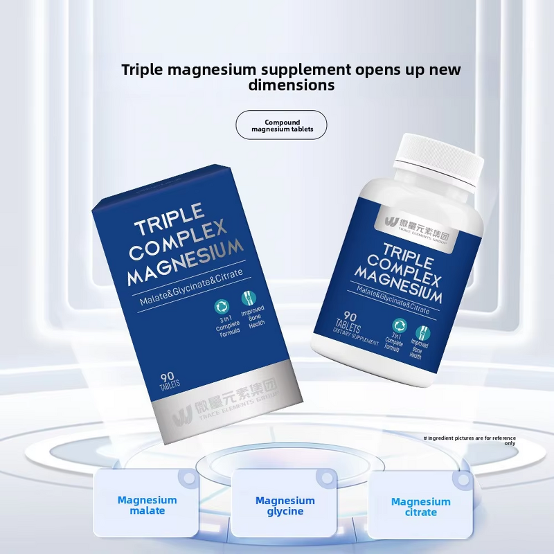 Magnesium Citrate Tablets - Custom Glycinate Zinc D3 Threonate Adult Candy