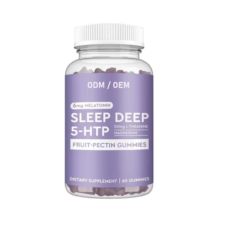 Melatonin Gummies - OEM ODM Brain Health Relax Deep Sleep Support Adults