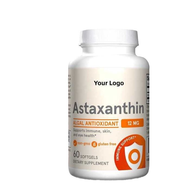 Astaxanthin Softgels - OEM ODM Customized 12mg Healthcare Supplement