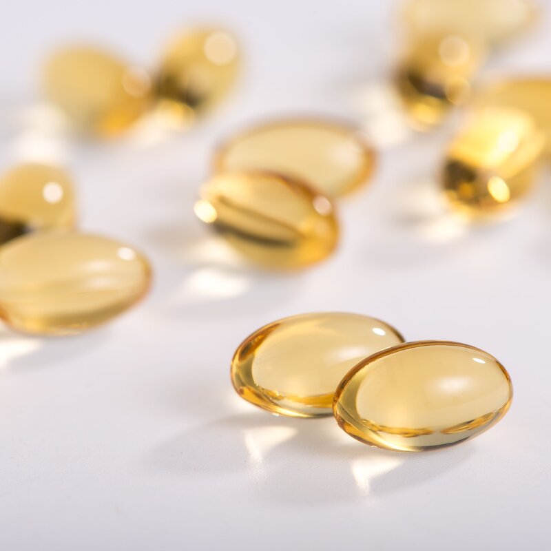 Omega 3 Fish Oil Softgels - 1000mg Bulk Health Food Grade Supplement for Adults