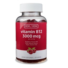 Vitamin B12 Gummies - 3000mcg Chewable Immune Adults Teens Newborn Excluded