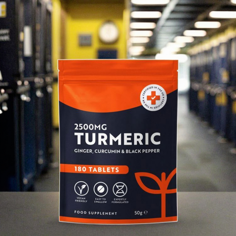 Turmeric Ginger Tablets - OEM Curcumin Black Pepper Herbal Food Supplement Adults