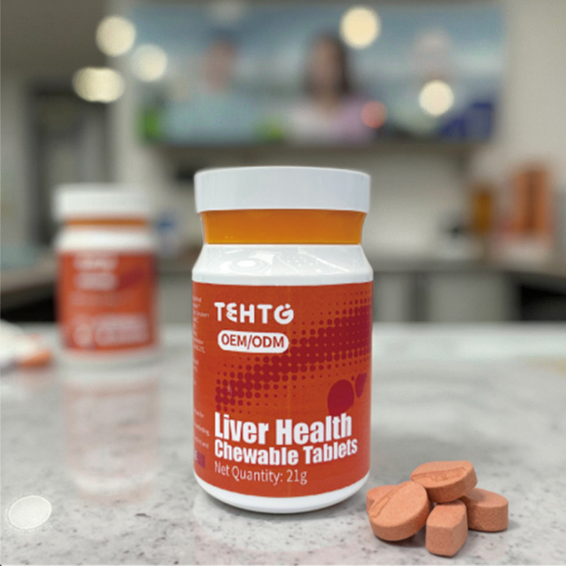 Liver Health Capsules - OEM ODM Chewable Liver Detox Cleanse Repair Herbal Support