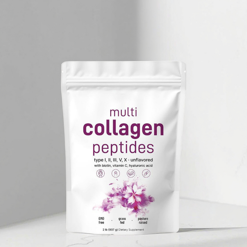 Collagen Peptides Powder - OEM ODM Marine Bovine Chicken Hyaluronic Acid Women's