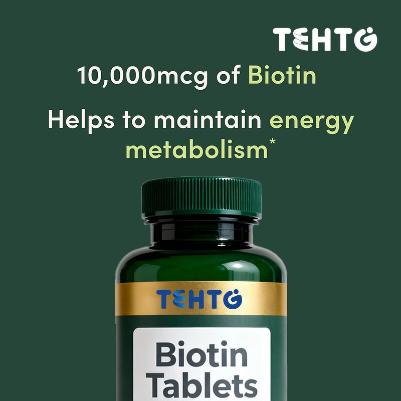 Ginkgo Biloba Tablets - 60 Count Herbal Hair Growth Bone Density Adults