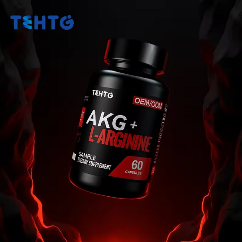 AKG L-Arginine Capsules - Customized Blood Circulation Muscle Recovery Adults