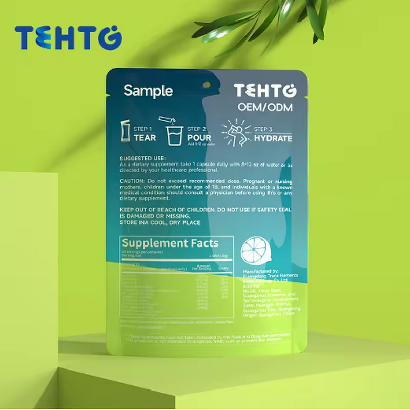 Electrolyte Powder - OEM Lemon Lime Hydration Energy Booster Adult Sport Beverage