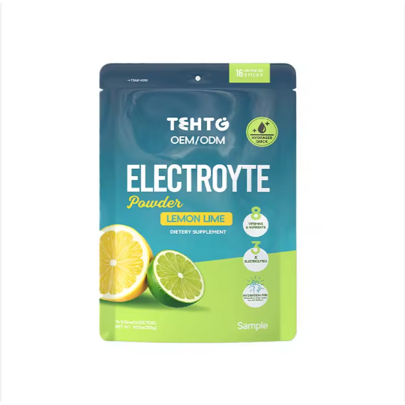 Electrolyte Powder - OEM Lemon Lime Hydration Energy Booster Adult Sport Beverage