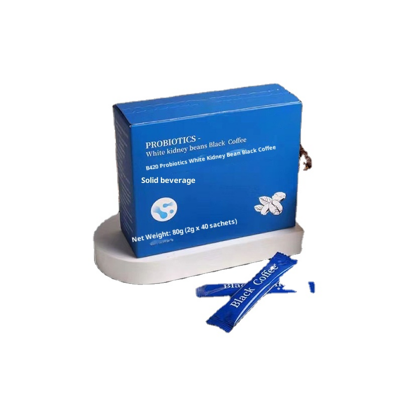 Probiotic Coffee - OEM White Kidney Bean Wild Black Coffee Custom Manufacturer