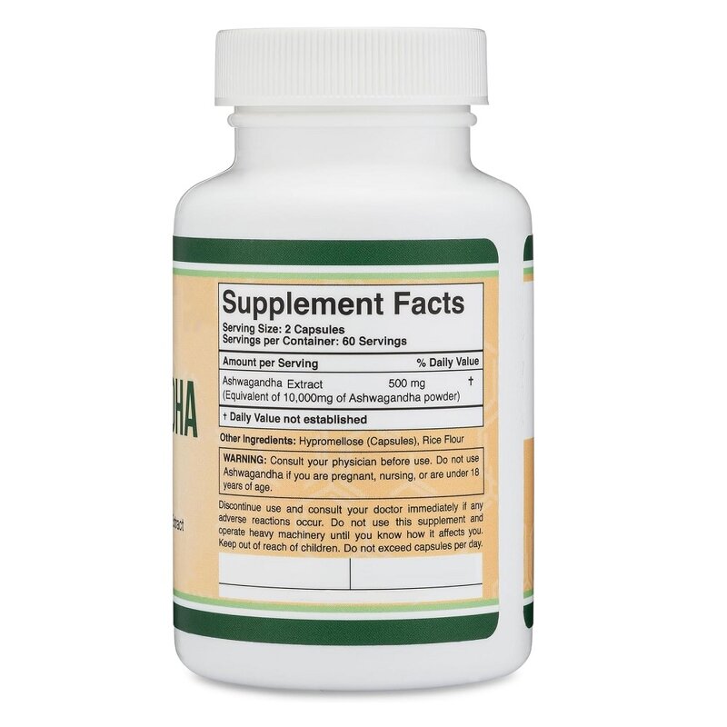 Ashwagandha Root Capsules - OEM ODM Herbal Immune Support Antioxidant Benefits