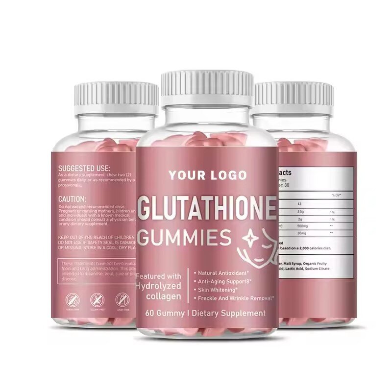 L-Glutathione Gummies - OEM ODM Collagen Skin Whitening Light Even Tone