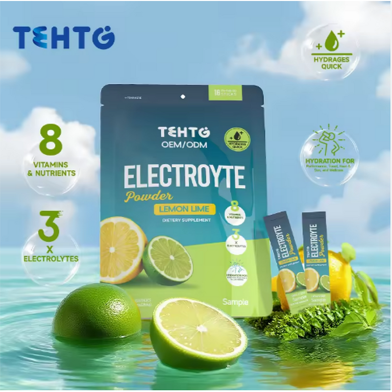 Electrolyte Powder - OEM Lemon Lime Hydration Energy Booster Adult Sport Beverage