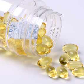 Omega 3 Fish Oil Softgels - 1000mg Bulk Health Food Grade Supplement for Adults