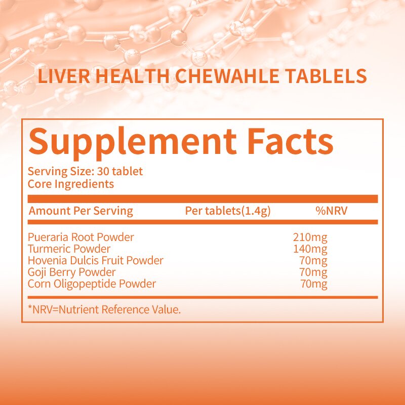 Liver Health Capsules - OEM ODM Chewable Liver Detox Cleanse Repair Herbal Support