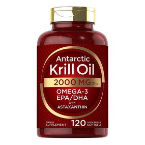 Krill Oil Softgels - Guangdong OEM 2000mg Omega 3 DHA EPA Supplement