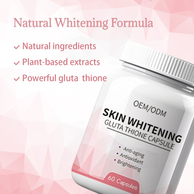 L-glutathione Capsules - OEM ODM Private Label Skin Whitening Beauty Supplement